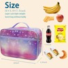 Kulle Lunch Box for Girls, Insulated Space Theme Lunch Bag,