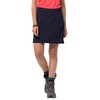 Jack Wolfskin Women's Hilltop Trail Skort Skirt, blue, 34