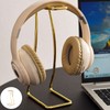 Headphone Stand, Headset Holder, Headset Holder Made of Metal, Universal,