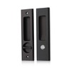 NCL Sliding Door Handle for Bath, Black Barn Door Flush