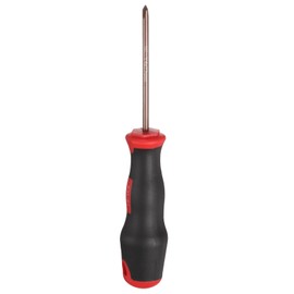 HARFINGTON Y3 Y Tip Screwdriver 6.3" Magnetic Screwdrivers 3.35" Heat-Treated S2 Alloy Steel with Ergonomic Handle for DIY Repairing, Red Brown
