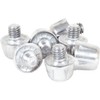 Gilbert Prolite Rugby Studs 10mm - 12 pack - Silver