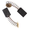 vhbw 2 x Carbon Brushes Motor Carbon Abrasive Carbon 17