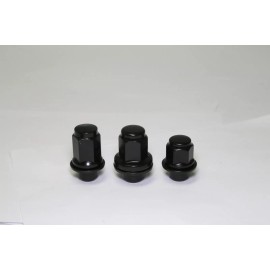TJF AUTO 2007-2020 OEM FACTORY TYPE LUG NUT FITS TOYOTA TUNDRA 14X1.5 ALL MAG SEAT BLACK