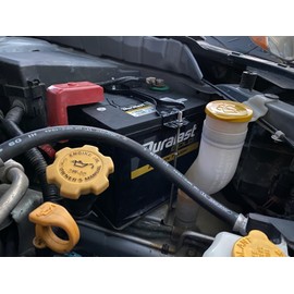 ARONOVA Battery Hold Down Compatible for 2013-2019 Subaru BRZ,2013-2019 Scion fr-s,with 304 Stainless Steel J Bolt Kit