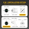 Backup Camera for Car, Metal Housing 170°Wide View Angle Rear/Side/Front