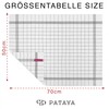 Pataya Pack of 10 Tea Towels, Cotton Kitchen Towels, Tea