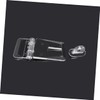 Ciieeo 10sets Transparent Hasp Locks Easy to Install Clear Latch