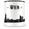 Samunshi® Vienna Skyline Coffee Cup / Tea Cup Height 95