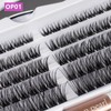 Individual Lashes with Lash Bond and Seal 120 Cluster Lashes