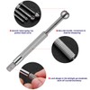 UKCOCO 4pcs Small Hole Gauge Set Telescoping Full Round Spherical