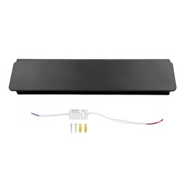 Black Indoor Wall Lights Warm Lighting 3000K Wall Mount Light LED Wall Lamp AC85‑265V