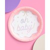 xo, Fetti Oh Baby Paper Plates - 25 pcs |
