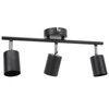 LED Track Light Kit 3 Heads 15.9in Arm 90 Degrees