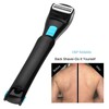 OFKPO Foldable Men's Back Razor, Electric Body Hair Razor, Hair