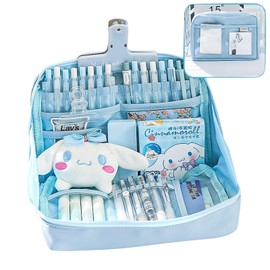 KSLAT Pen Case, Large Capacity, Stationery, Pen Bag, Pencil Case, 12 Layers Storage, Pencil Pouch, Large Size, Storage Bag, Elementary School, Middle School, High School Students, Kids, Lightweight