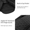 Topeter 5-Pad Football Girdle with Cup Pocket, Hardened EVA Thigh