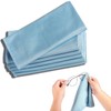 6-Pack Microfiber Cleaning Cloths, 16x16 Inch, Lint-Free for Windows, Glasses,
