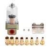 Engine Oil Separator Catch Can Air Filter Universal Auto Car