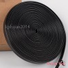 bright black genuine leather Tsuka-Ito 400 cm for Japanese Samurai