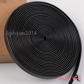 bright black genuine leather Tsuka-Ito 400 cm for Japanese Samurai Sword Katana