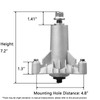 Fourtry 130794 Spindles Fit for Craftsman 42 inch Deck Mower