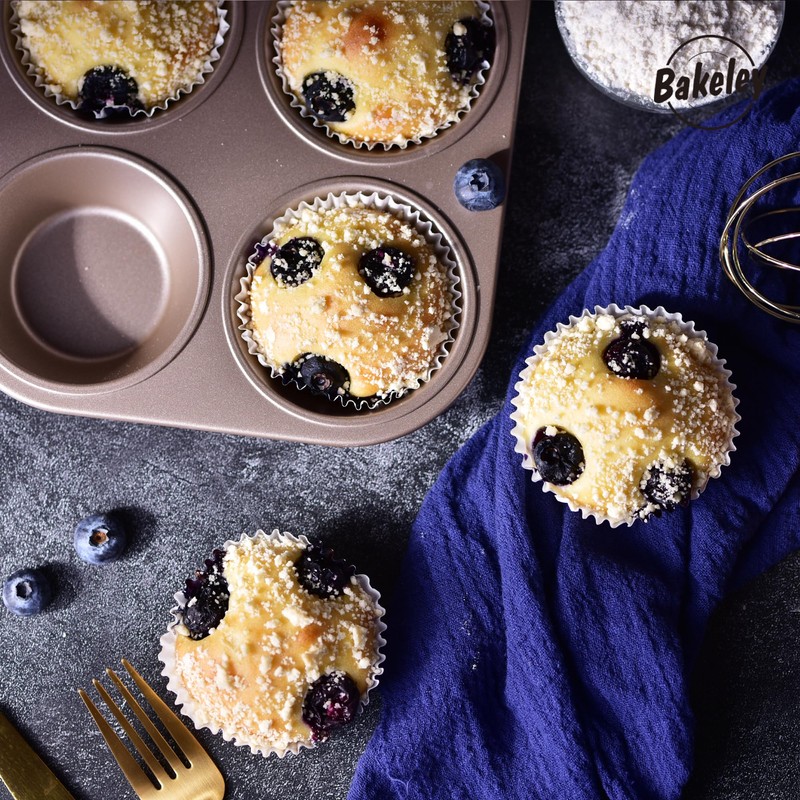 Bakeley Muffin Tray, Pack of 6