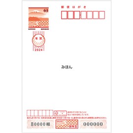 New Year's Cards 2024 Postcards with 10 New Year's Day Postcards (NE110 Chic) Special Designers