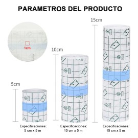 Rollo Protector Para Tatuajes Tattoo Care, 3 UnidadesVendaje para tatuajes5 m  15 cm-pelcula transparente impermeablevendaje para el cuidado...       