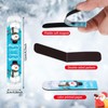 48 Pieces Winter Magnetic Bookmark Snowman Magnetic Page Markers Reindeer