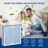 2-in-1 HEPA Activated Carbon Filter Replacement Set Compatible with AlorAir
