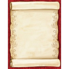 Great Papers! Christmas Scroll Letterhead, 80 count, 11" x 8.5" (2012250)