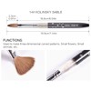 KADS Kolinsky Sable Nail Brush (Size 14)