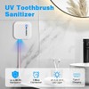 Bliss BluBrite UV-C Toothbrush Sanitizer, UV-C Toothbrush Cleaner, Portable Brush