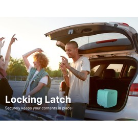 Emerson EFC-5001-BLACK Portable Mini Fridge Cooler XL, Black