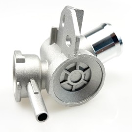 21501-9HA0A Aluminum Upper Radiator Filler Neck, Car Upper Radiator Hose Coolant Filler Neck Water Outlet Flange Fit for 07-12 Nissan Altima 2.5L L4