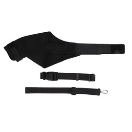 Qcwwy Dog Knee Braces for Hind Leg, Dog Hind Leg Orthotics for Dogs with ACL Kneecap Dislocation, Arthritis, Breathable, Comfortable Dog Joint Protector (L Right Leg)