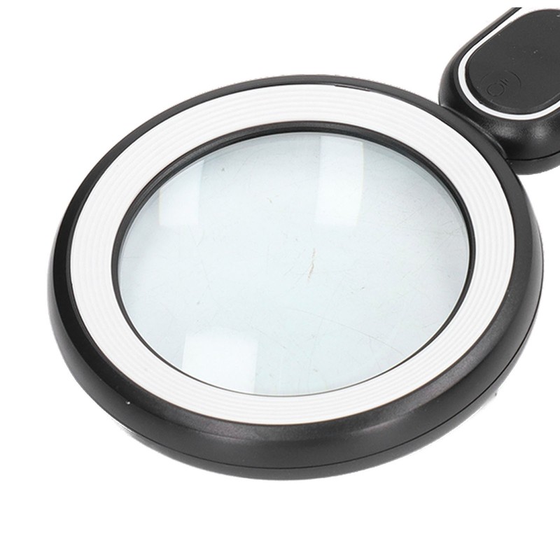 Handheld Magnifying Glass 20X Optical Magnifier with 21 LED Lights