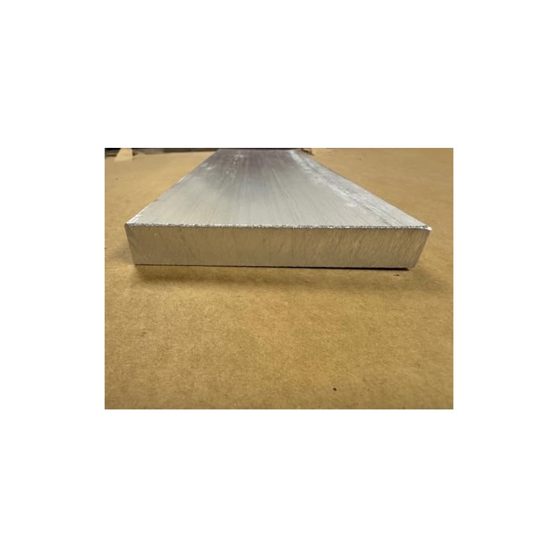 1/2" x 5" Aluminum Flat Bar, Solid Stock, Machining, 6061-T6511