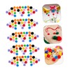 Operitacx Craft Decorations Bulk Mini Fluffy Pompoms Pompon Balls for