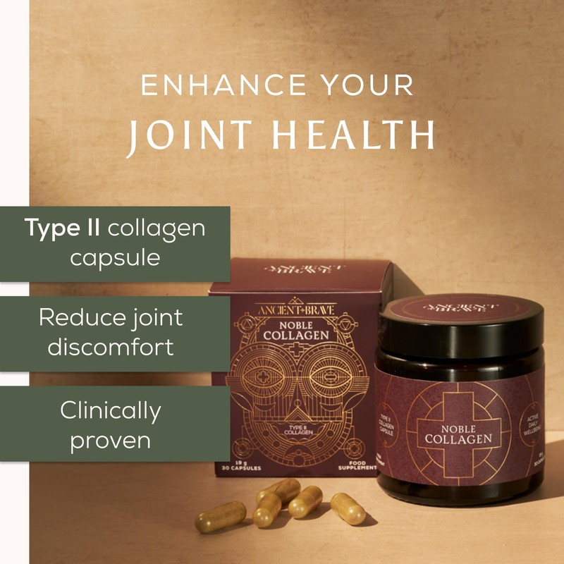 Ancient + Brave Noble Collagen Capsules - Type II Collagen