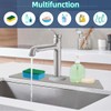 Kitchen Sink Splash Guard,Faucet Mat for Kitchen Sink,Long Diatomite Fast