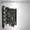 PCI-E to 5 Port USB 3.0 19 Pin PCI Express