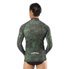 Cressi Hunter Rash Guard, camo Green, M