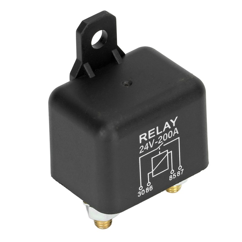 24V 200A Car Start Relay High Current Normally Open Brass