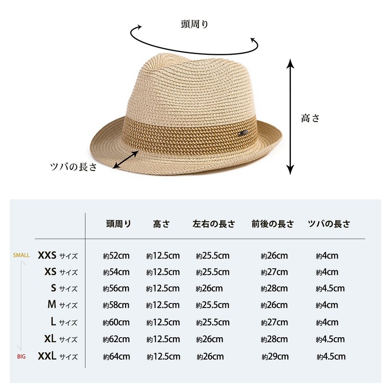 SIGGI Hat, Straw Hat, Sun Hat, UV Protection, Foldable, Outdoor,
