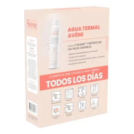 Avene, Agua Termal, 2/300 Ml + 1/50 Ml Momento De Aplicación Día/noche Tipo De Piel Normal