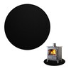 Golgner Fireproof Underlay 100 cm, Round Fireproof Mat, Fire Protection