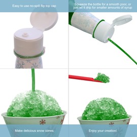 Flavored Syrup for Snow Cones, Homemade Sodas, Cocktails, Coffee, Baking and More - Time For Treats 16.9 Fluid Ounce Bottle (Lemon Lime - SUGAR FREE)