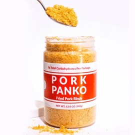 Pork Panko: 0 Carb Keto & Paleo-Friendly Pork Rind Bread Crumbs and CreativeAndBundle Sticker